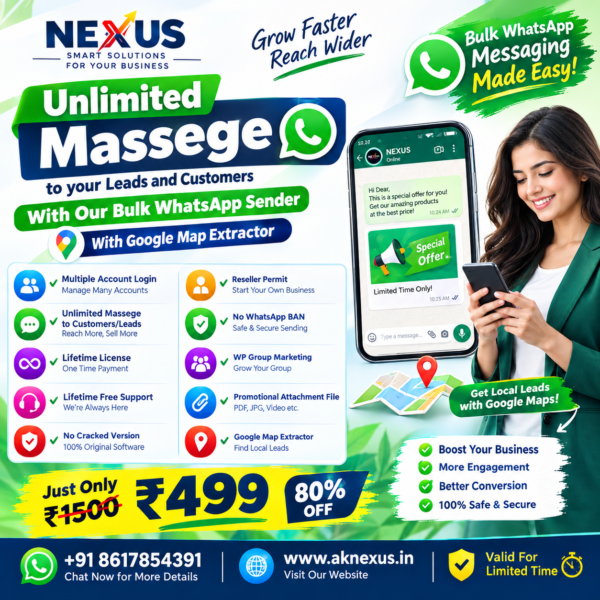 Desktop Base WhatsApp Marketing Software