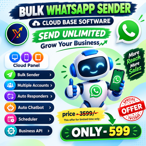 Cloud Base WhatsApp Marketing Software