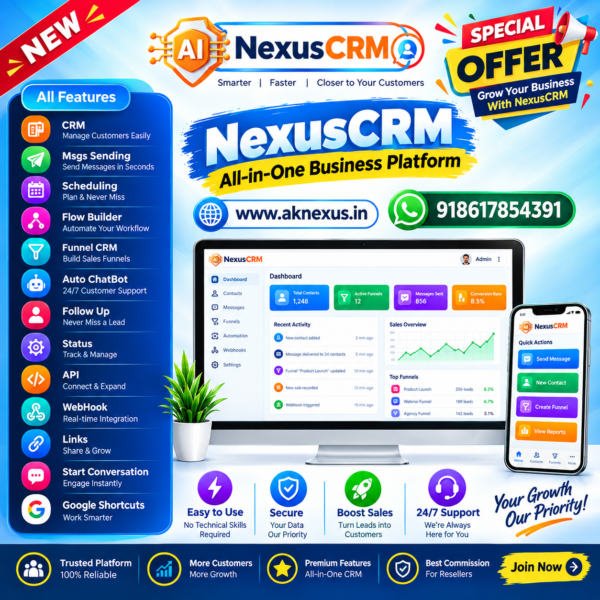 Ai NexusCRM Software