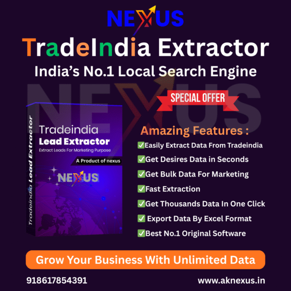 Tradeindia Lead Extractor
