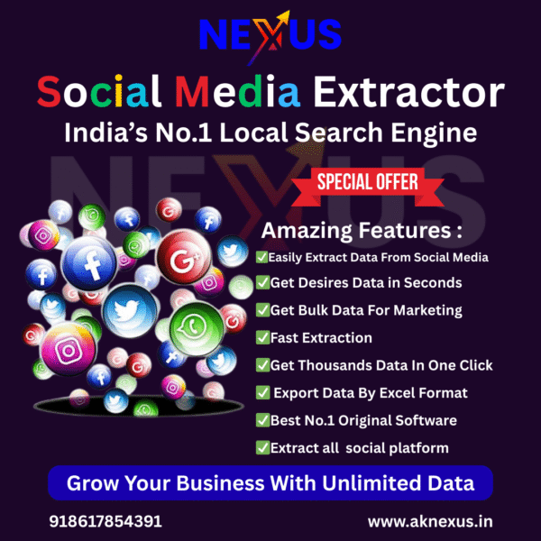 Social Media Extractor