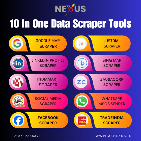 10 In One Data Scraper Tools