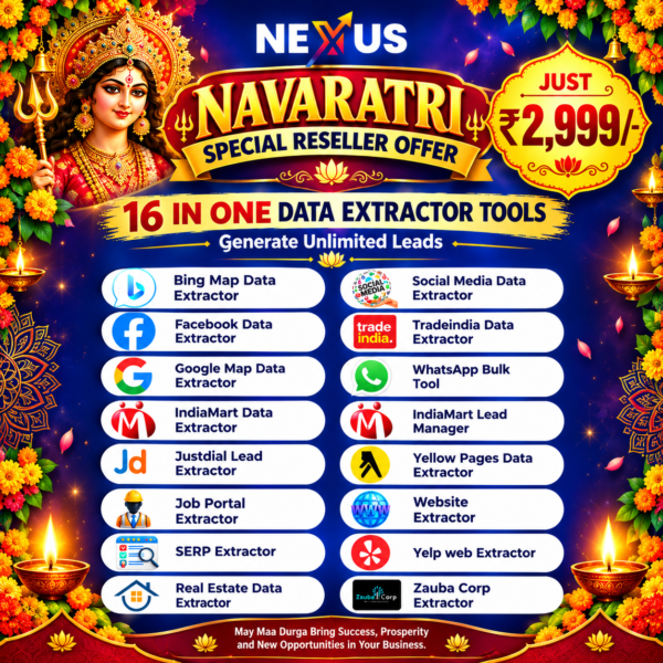 Reseller 16 In One Data Extractor Tools