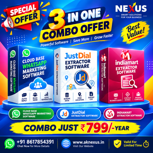 3 In One Combo Software