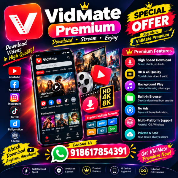 Vidmate Premium